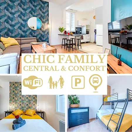 Chic Family - Neuf & Moderne - Parking Wifi Centre Ville Gare Tgv - Confort Ideal Famille - Offre Speciale Perpignano Esterno foto