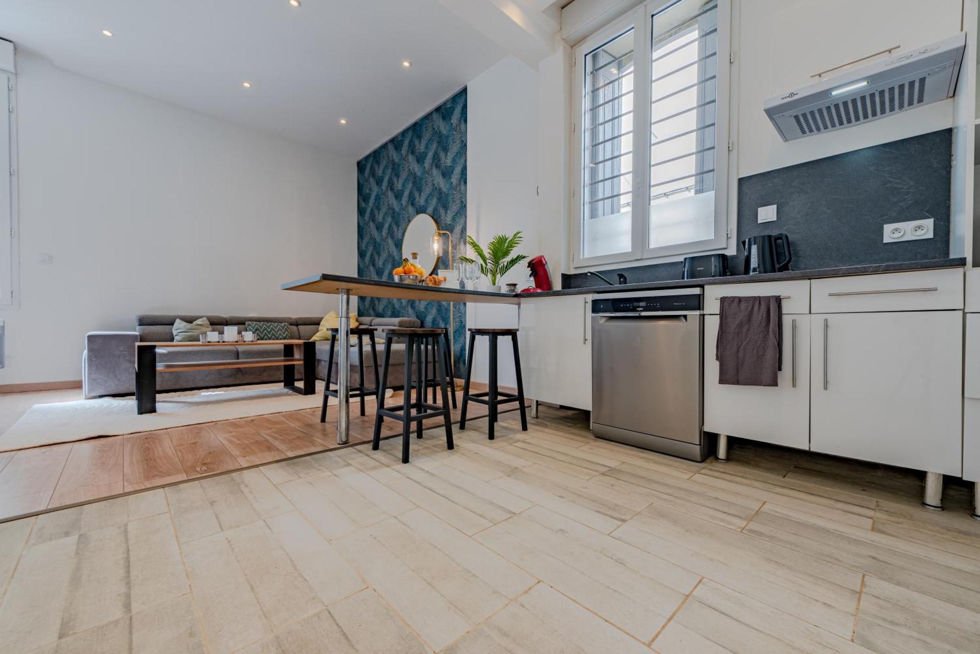 Chic Family - Neuf & Moderne - Parking Wifi Centre Gare Tgv - Confort Ideal Famille - Speciale Appartement